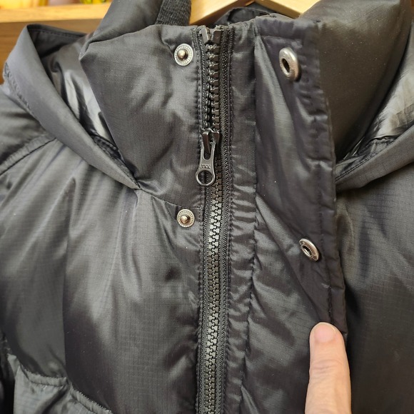 Alpine Design Mens‎ Hooded Puffer Jacket Winter Warm Parka Black EST 1962 Sz M - Picture 7 of 12